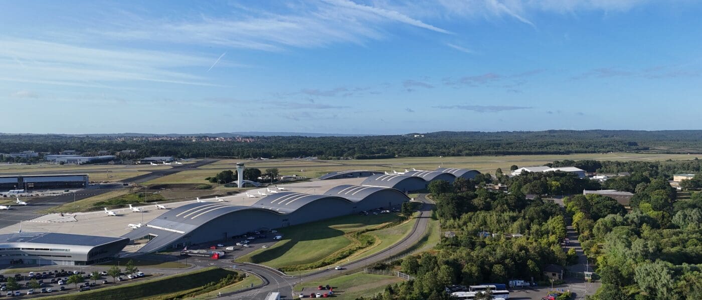 Farnborough Airport has unveiled plans for what it says will be one of the most significant light-weight solar installations in the south east.