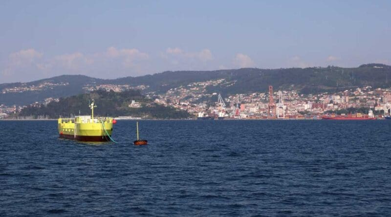 The harbour at Kirkwall in Orkney is busy with boats—some ferrying tourists out to view local wildlife, others supporting an altogether more futuristic enterprise.
