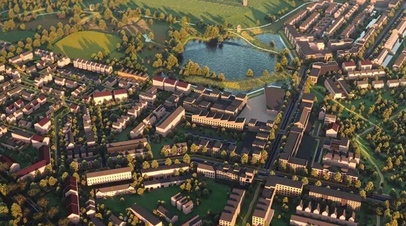 A new all-electric garden town in Kent will not only run almost entirely on renewable energy but also supply surplus power back to the National Grid.